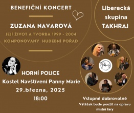 TAKHRAJ zahraje benefiční koncert v Horní Polici